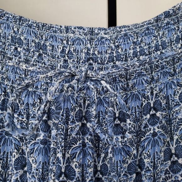 Fatface Blue Patterned Maxi Skirt - Picture 4 of 6